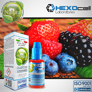 30ml FOREST FRUITS 9mg Υγρό Αναπλήρωσης ( Με Νικοτίνη, Μεσαίο ) - Natura Υγρά Αναπλήρωσης από την HEXOcell