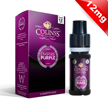 10ml EMPIRE PURPLE 12mg eLiquid (Raspberry, New Batch) - eLiquid by Colins's