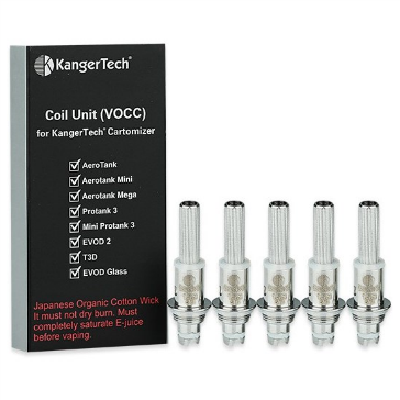 ΑΤΜΟΠΟΙΗΤΉΣ - 5x KANGER VOCC Upgraded Vertical Coil Heads ( 1.0Ω )