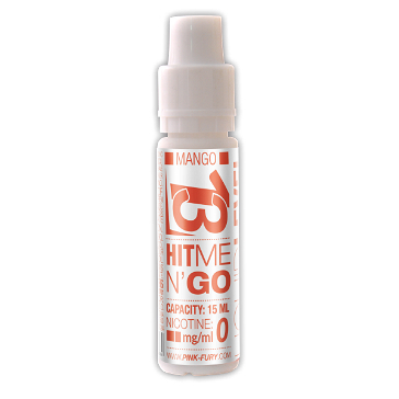 15ml HIT ME N GO / MANGO 18mg eLiquid (With Nicotine, Strong) - eLiquid by Pink Fury