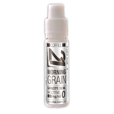 15ml MORNING GRAIN / COFFEE 6mg eLiquid (With Nicotine, Low) - eLiquid by Pink Fury