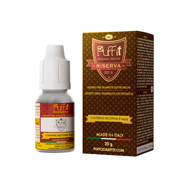 20ml TOSCANA / CIGAR TOBACCOS 8mg eLiquid (With Nicotine, Low) - eLiquid by Puff Italia