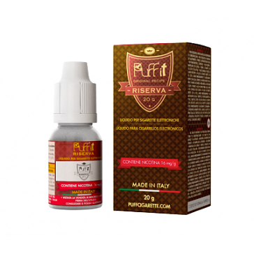 20ml TOSCANA / CIGAR TOBACCOS 16mg eLiquid (With Nicotine, Strong) - eLiquid by Puff Italia