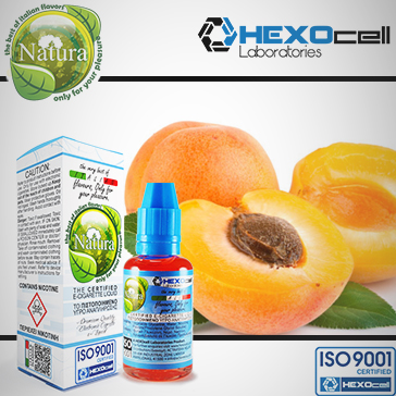 30ml APRICOT 0mg Υγρό Αναπλήρωσης ( Χωρίς Νικοτίνη ) - Natura Υγρά Αναπλήρωσης από την HEXOcell