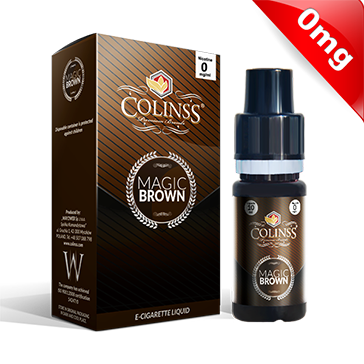 10ml MAGIC BROWN 0mg eLiquid (Nugat, New Batch) - eLiquid by Colins's