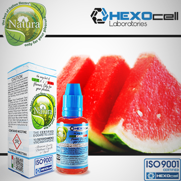 30ml WATERMELON 0mg Υγρό Αναπλήρωσης ( Χωρίς Νικοτίνη ) - Natura Υγρά Αναπλήρωσης από την HEXOcell