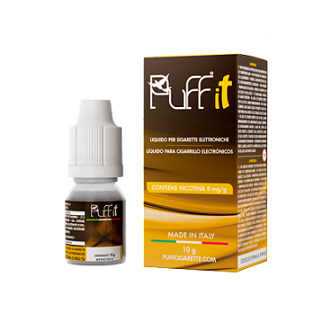 10ml BLACKJACK / BITTER TOBACCO 8mg eLiquid (With Nicotine, Low) - eLiquid by Puff Italia