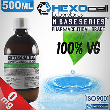 D.I.Y. - 500ml HEXOcell eLiquid Base (100% VG, 0mg/ml Nicotine)