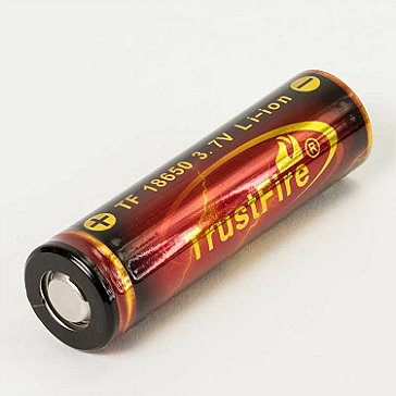 ΜΠΑΤΑΡΙΑ - TRUSTFIRE 18650 3000mAh ( Flat Top )