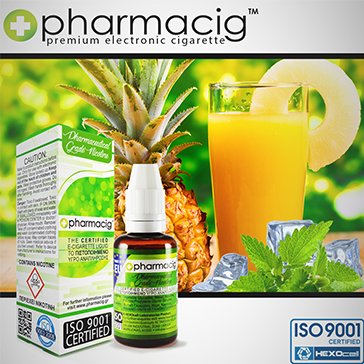 30ml ICY PINEAPPLE 9mg eLiquid (With Nicotine, Medium) - eLiquid by Pharmacig