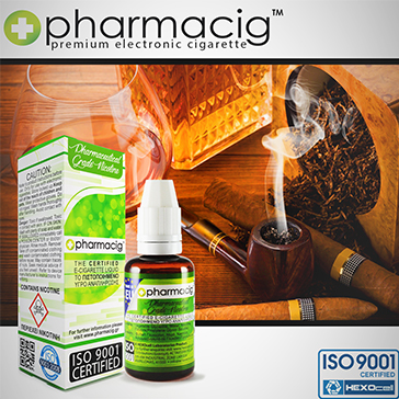 30ml TOBACCO & COGNAC 0mg eLiquid (Without Nicotine) - eLiquid by Pharmacig
