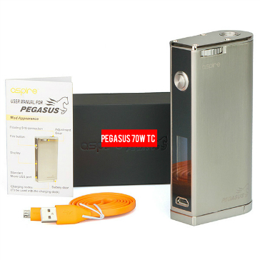 KIT - Aspire Pegasus 70W TC ( Brushed Chrome )