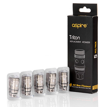 ΑΤΜΟΠΟΙΗΤΉΣ - 5x Atomizer Heads for ASPIRE Triton ( 0.3 ohms )