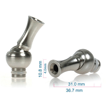 ΑΞΕΣΟΥΆΡ / ΔΙΆΦΟΡΑ - 510 Drip Tip With Rotating Mouthpiece ( Stainless Steel )