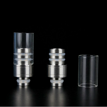 ΑΞΕΣΟΥΆΡ / ΔΙΆΦΟΡΑ - 510 Detachable Top Pyrex & Metal Drip Tip