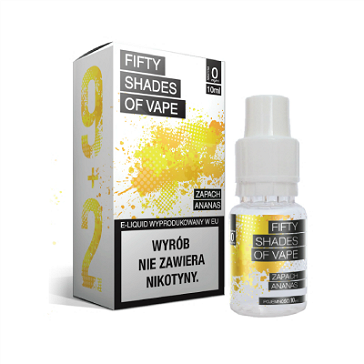 10ml PINEAPPLE 12mg eLiquid (With Nicotine, Medium) - eLiquid by Fifty Shades of Vape