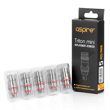 ΑΤΜΟΠΟΙΗΤΉΣ - 5x Ni200 Coils for ASPIRE Triton Mini, Nautilus & Nautilus Mini ( 0.15 ohms )