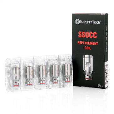 ΑΤΜΟΠΟΙΗΤΉΣ - 5x KANGER SSOCC Atomizer Heads (0.5Ω)