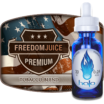 30ml FREEDOM JUICE 3mg eLiquid (With Nicotine, Very Low) - eLiquid by Halo