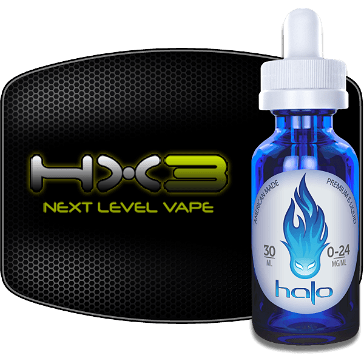30ml HX3 3mg eLiquid (With Nicotine, Very Low) - eLiquid by Halo