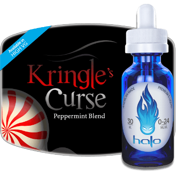 30ml KRINGLE'S CURSE 3mg eLiquid (With Nicotine, Very Low) - eLiquid by Halo