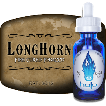 30ml LONGHORN 6mg eLiquid (With Nicotine, Low) - eLiquid by Halo