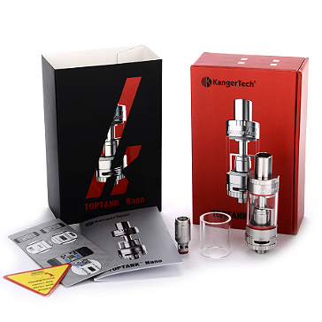 ΑΤΜΟΠΟΙΗΤΉΣ - KANGER Toptank Nano Clearomizer ( Stainless )