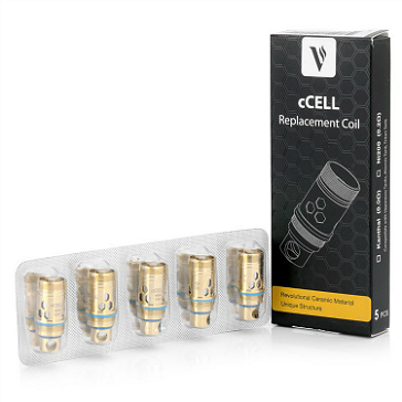 ΑΤΜΟΠΟΙΗΤΉΣ - 5x VAPORESSO cCell Ni200 TC Atomizer Heads (0.2Ω)