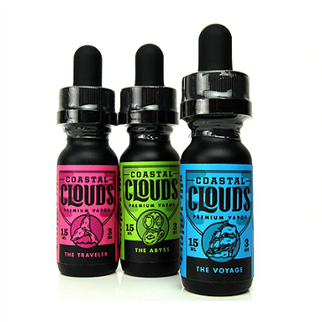 15ml THE VOYAGE 0mg eLiquid (Without Nicotine) - eLiquid by Coastal Clouds