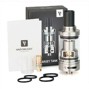 ΑΤΜΟΠΟΙΗΤΉΣ - VAPORESSO Target cCell No-Wick Ceramic Coil Atomizer (Silver)