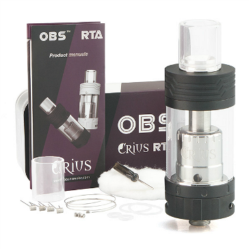 ΑΤΜΟΠΟΙΗΤΉΣ - OBS Crius Rebuildable Tank Atomizer ( Black )