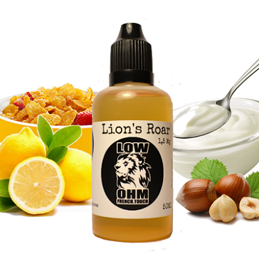 50ml LION'S ROAR 0mg 90% VG eLiquid (Without Nicotine) - eLiquid by Vape Institut