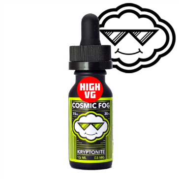 15ml KRYPTONITE 3mg High VG eLiquid (With Nicotine, Very Low) - eLiquid by Cosmic Fog