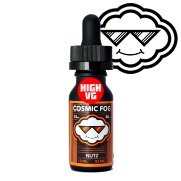 15ml NUTZ 3mg High VG eLiquid (With Nicotine, Very Low) - eLiquid by Cosmic Fog