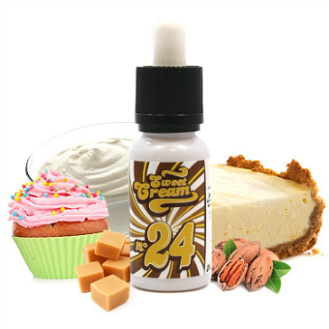 20ml SWEET CREAM #24 18mg eLiquid (With Nicotine, Strong) - eLiquid by Eliquid France