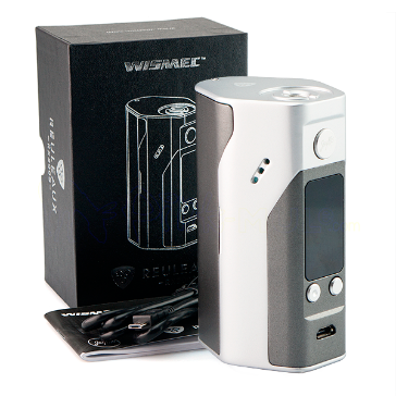 KIT - Wismec REULEAUX RX200S 200W TC Mod ( Grey & Silver )