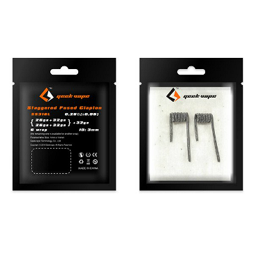 ΑΤΜΟΠΟΙΗΤΗΣ - ΣΥΡΜΑ GEEKVAPE FUSED CLAPTON SS 316L 0.25ohm - (2x)