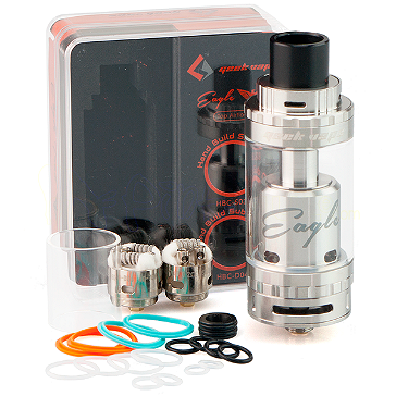 ΑΤΜΟΠΟΙΗΤΉΣ - GEEK VAPE Eagle 25 RTA with Hand-Built Coils ( Stainless )	