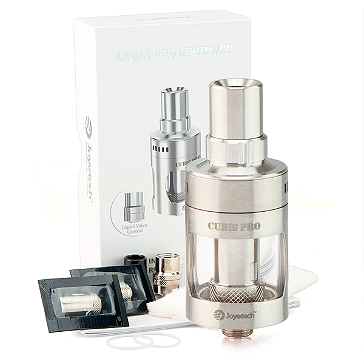 ΑΤΜΟΠΟΙΗΤΉΣ - JOYETECH CUBIS PRO Cupped TC Clearomizer ( Stainless )