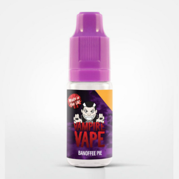 10ml BANOFFEE 0mg eLiquid (Without Nicotine) - eLiquid by Vampire Vape UK