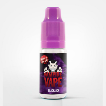 10ml BLACK JACK 0mg eLiquid (Without Nicotine) - eLiquid by Vampire Vape UK