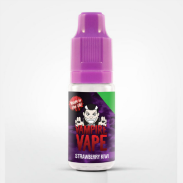 10ml STRAWBERRY KIWI 3mg eLiquid (With Nicotine, Very Low) - eLiquid by Vampire Vape UK