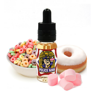 20ml POLICE MAN 0mg MAX VG eLiquid (Without Nicotine) - eLiquid by One Hit Wonder