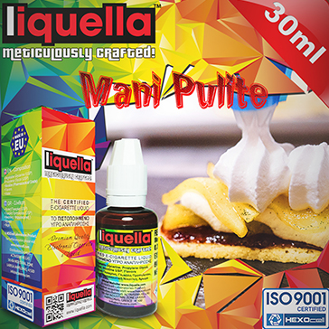 30ml MANI PULITE 0mg eLiquid (Without Nicotine) - Liquella eLiquid by HEXOcell