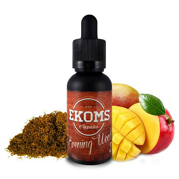 30ml EVENING WOOD 6mg High VG eLiquid (With Nicotine, Low) - eLiquid by Ekoms