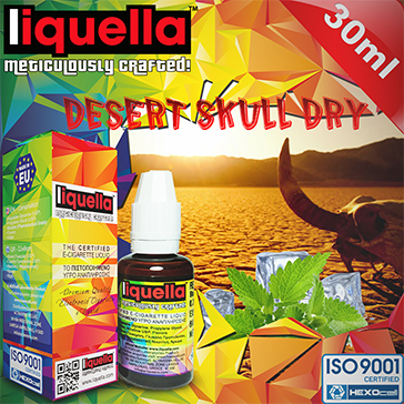 30ml DESERT SKULL DRY 6mg eLiquid (With Nicotine, Low) - Liquella eLiquid by HEXOcell
