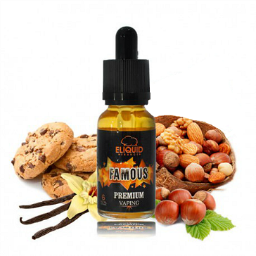 20ml FAMOUS 0mg eLiquid (Without Nicotine) - eLiquid by Eliquid France