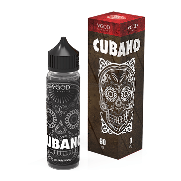 60ml CUBANO 0mg High VG eLiquid (Without Nicotine) - eLiquid by VGOD