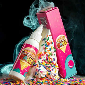 60ml ICE CREAM CAKE 0mg High VG eLiquid (Without Nicotine) - eLiquid by Vaper Treats