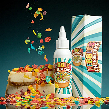 60ml PEBBLES CHEESECAKE 0mg High VG eLiquid (Without Nicotine) - eLiquid by Vaper Treats